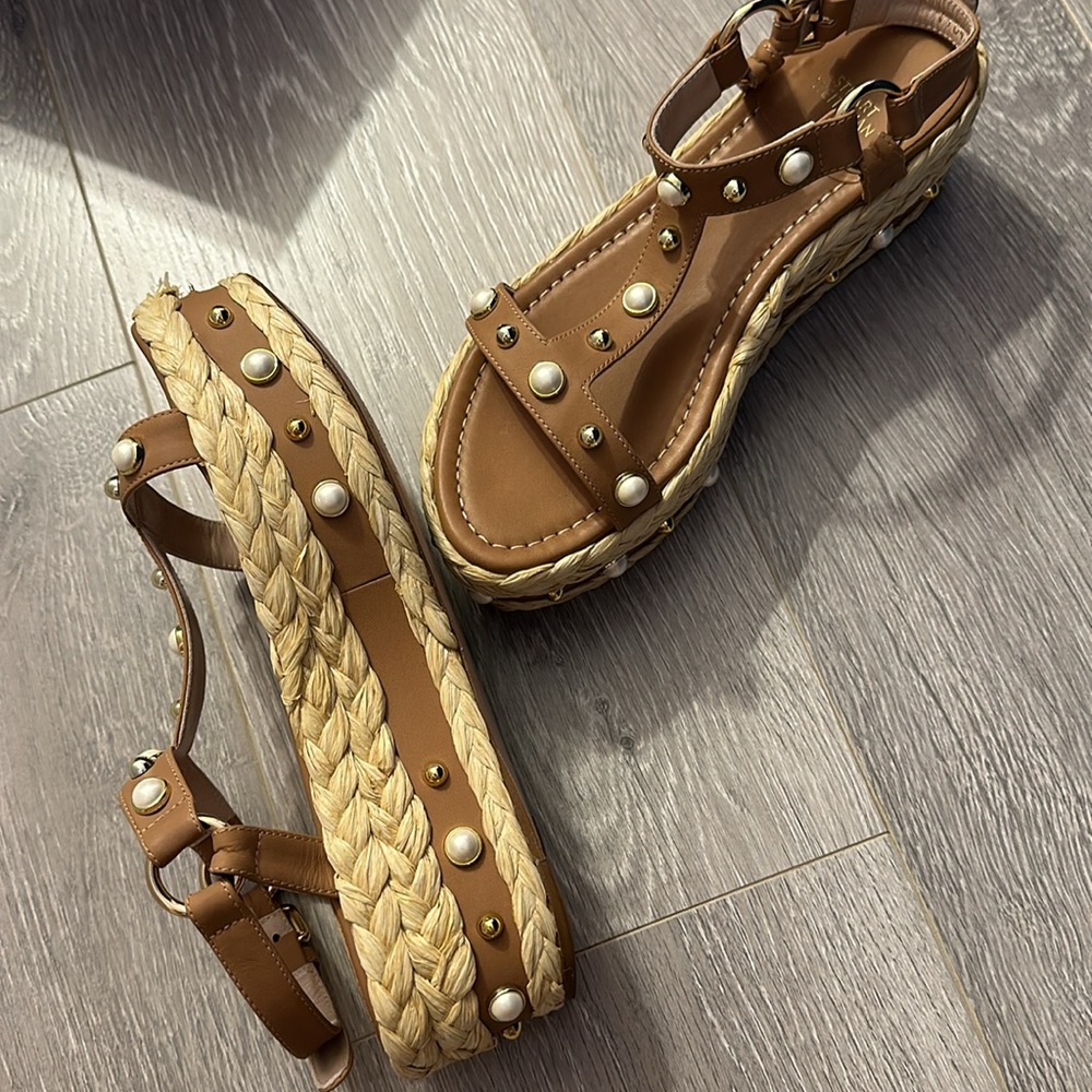 Stuart Weitzman Espadrille Platform Wedge Sandal - image 7